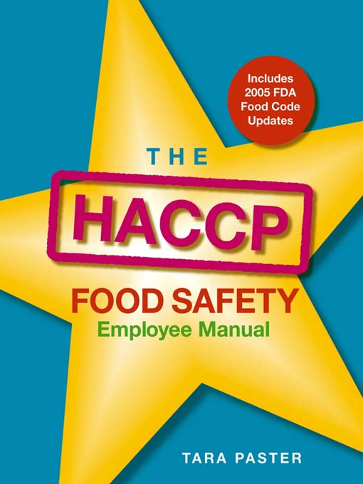 Title details for The HACCP Food Safety Employee Manual by Tara Paster - Available